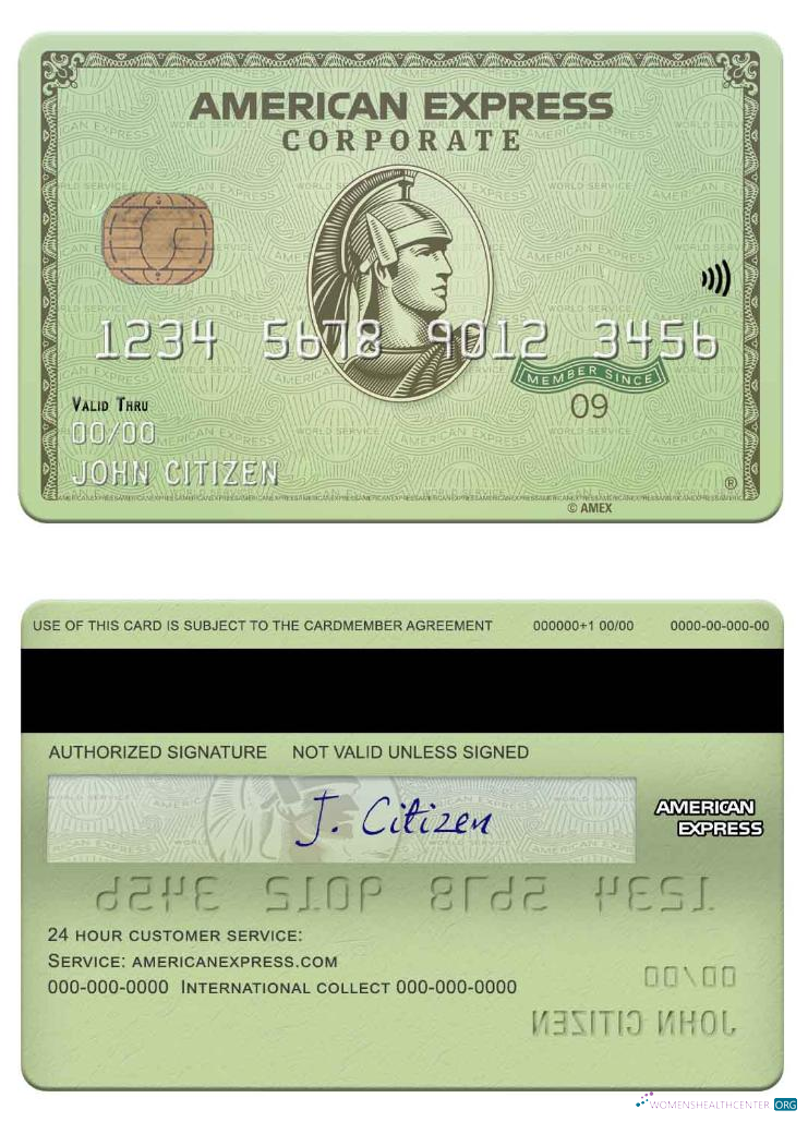 Download USA Massachusetts Radius bank american express green card Photoshop template